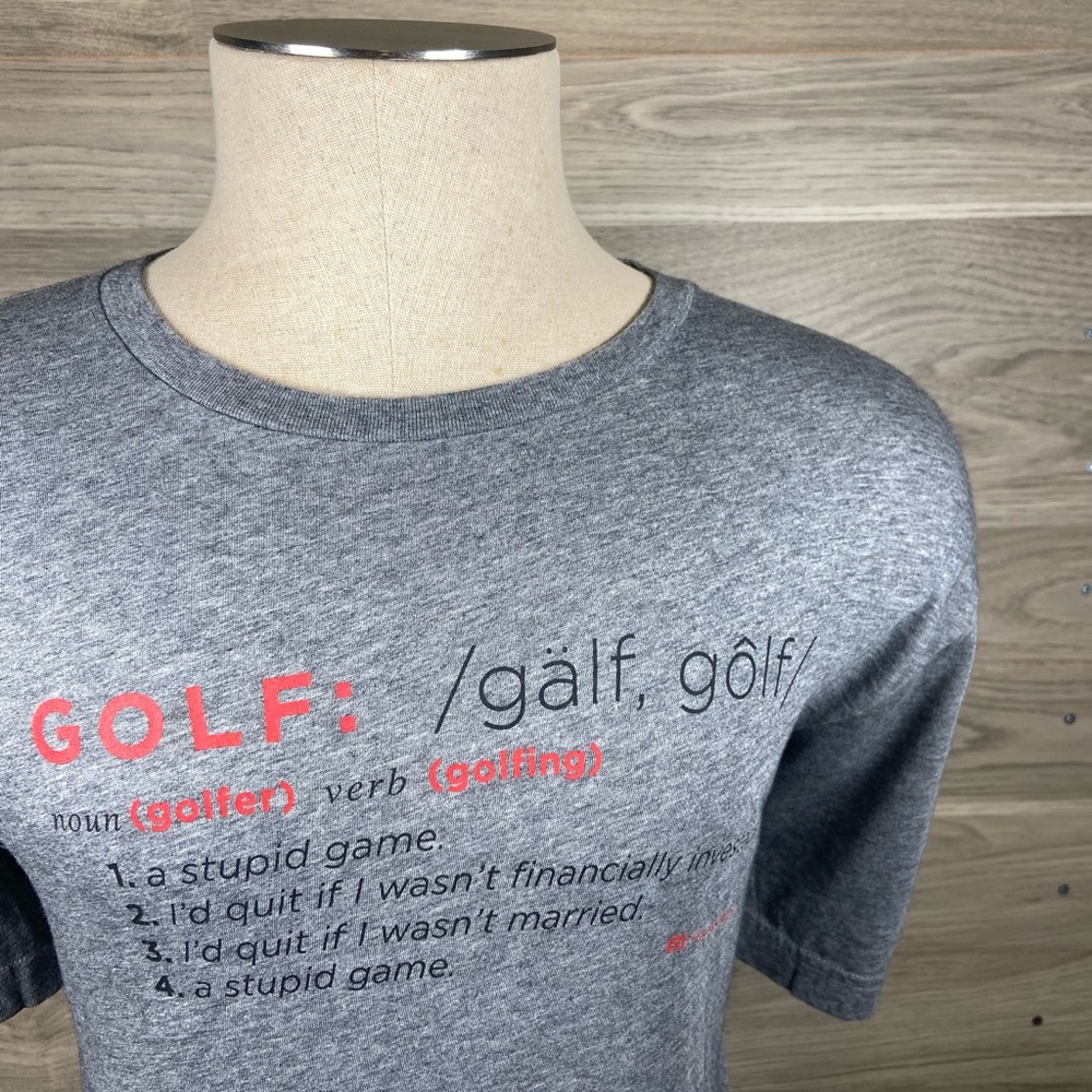Travis Mathew Pima Cotton "Definition of Golf" Short Sleeve T-Shirt